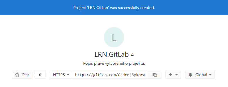 Detail projektu - Hlavní informace