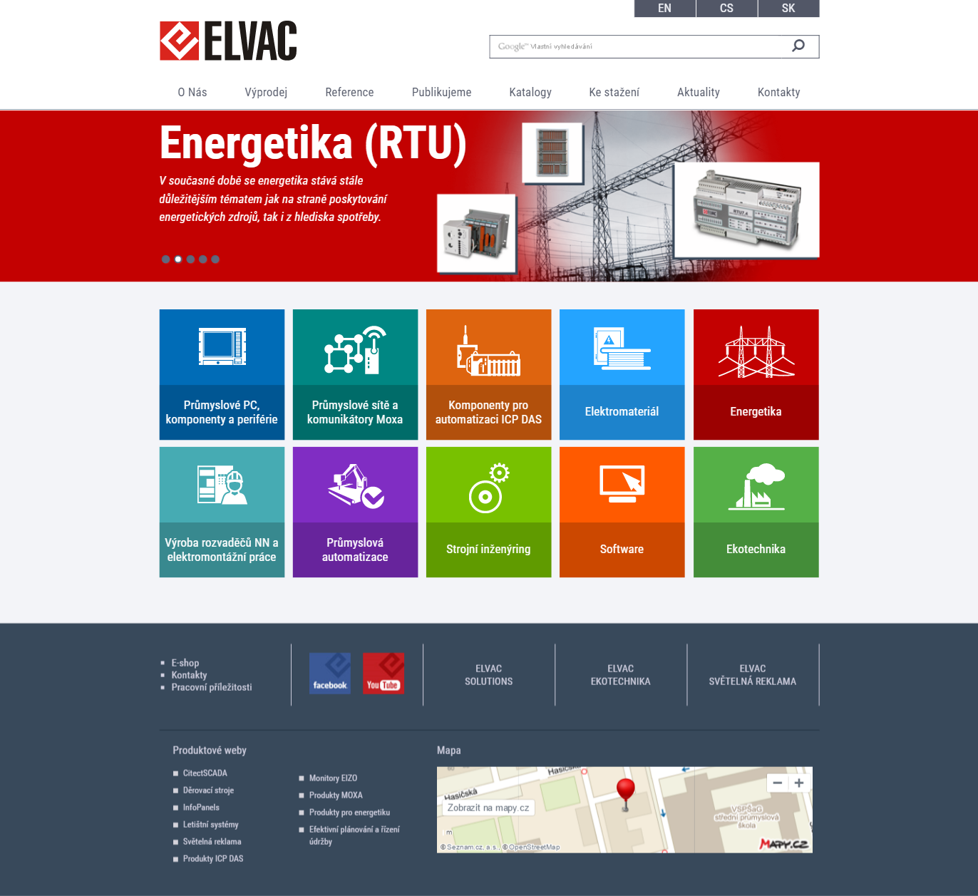 ELVAC a.s. - Web